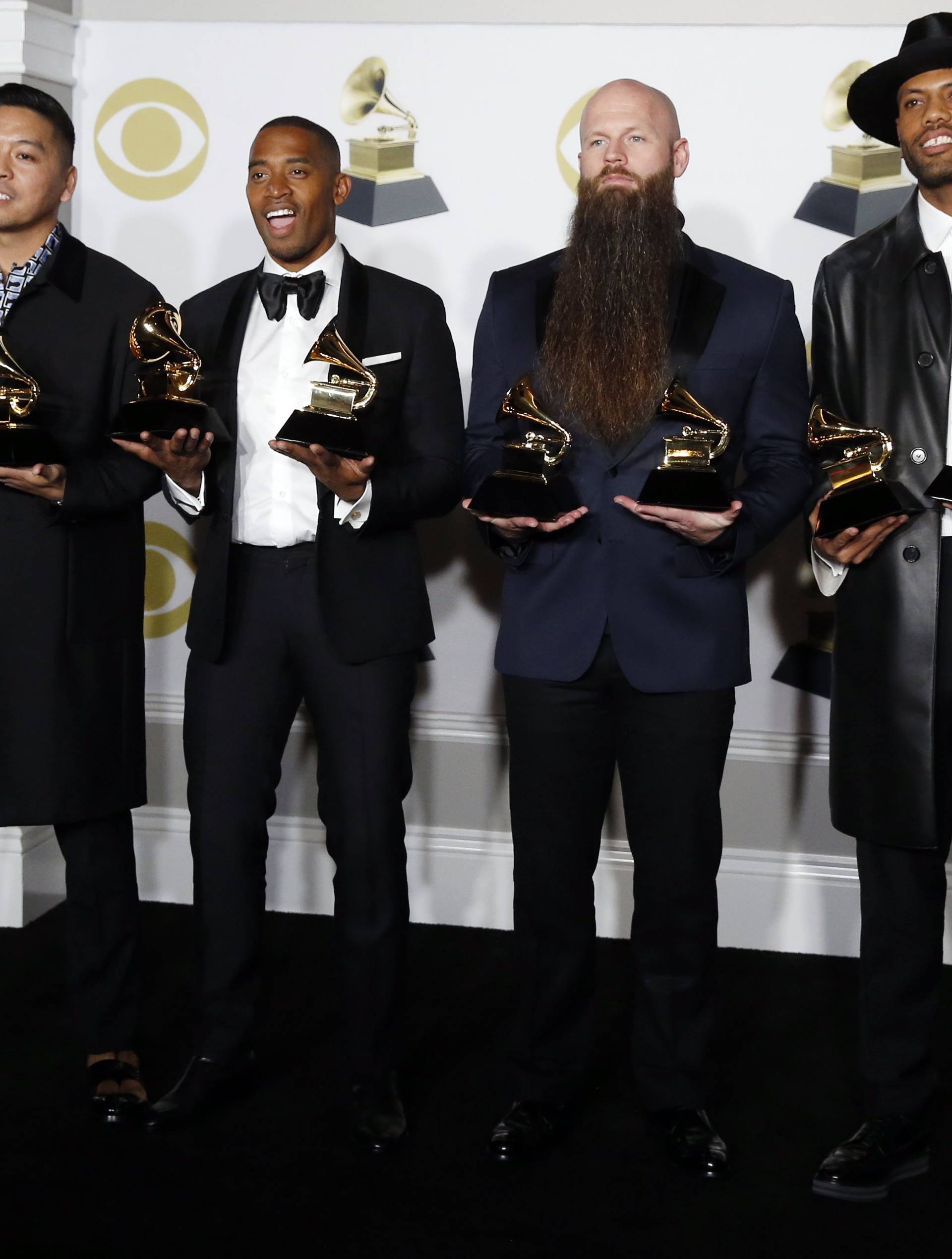 60th Annual Grammy Awards â Photo Room â New York