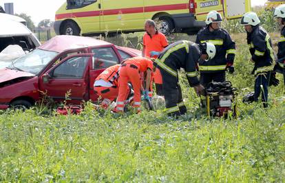 Teška nesreća kod Čakovca, više ljudi završilo u bolnici