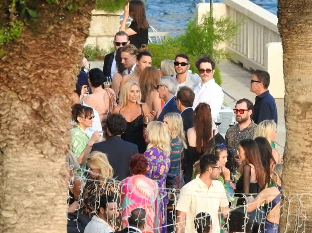 Dubrovnik:  Primanje dan uoči svadbe  Nicole Artukovich i Liama Stewarta