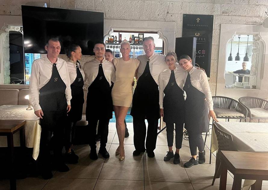 Brigitte Nielsen stigla na Hvar!