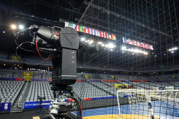 Zagreb: Organizirani media tour po Areni Zagreb uoci Svjetskog prvenstva u rukometu 