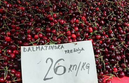 Kušajte ih prije kupnje: Uvozne trešnje  iste su boje kao domaće