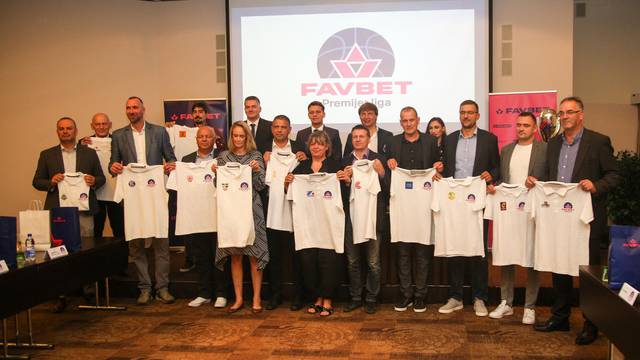 Zagreb: U hotelu Aristos predstavljen je novi naslovni sponzor Premijer košarkaške lige - FAVBET
