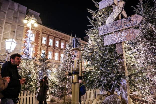 Zagreb: Blagdansko ozračje u centru grada