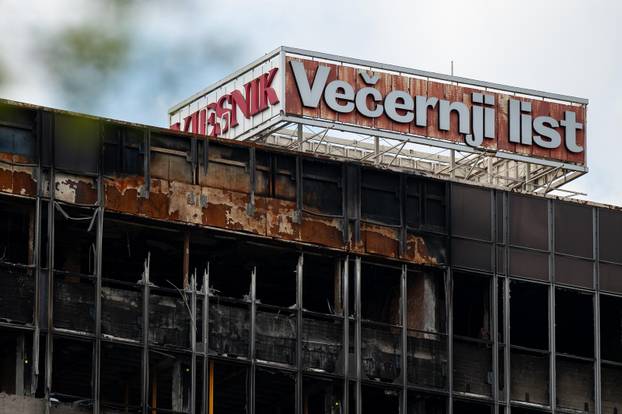 Uklanjanje azbesta s nebodera Vjesnik