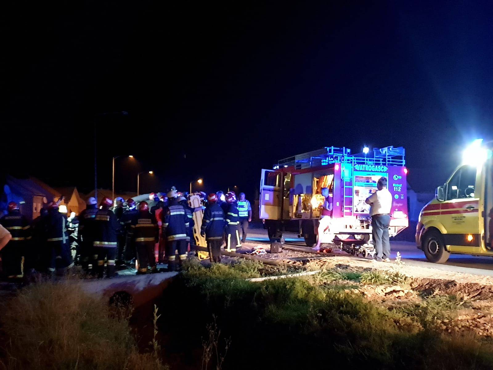 Prometna kod Bizovca: 'Vozača su vatrogasci izvlačili iz auta preko 40 minuta. Sreća, živ je'