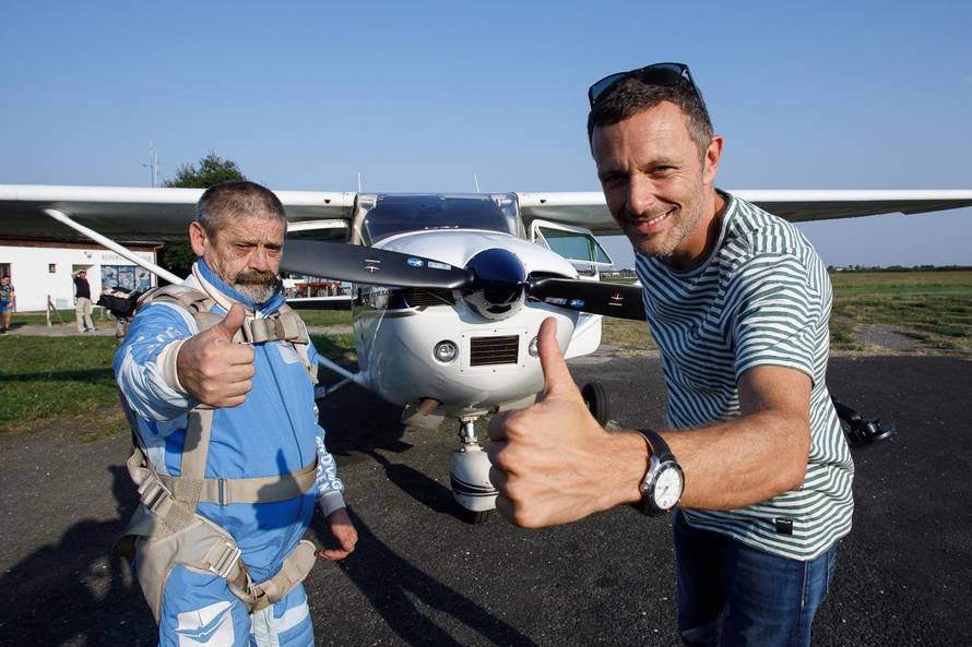 Jaran iz 'Noćne more' skočio s padobranom: Bio sam na vrhu Zagreba, a instruktor me spasio