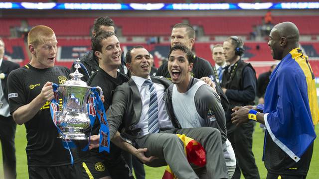 Manchester City v Wigan Athletic FA Cup final