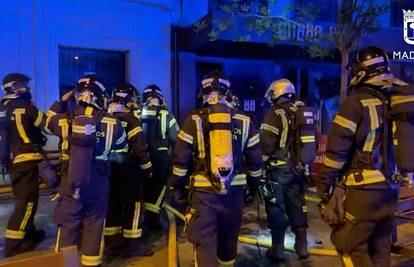 Dvoje umrlih i deset ozlijeđenih u požaru u restoranu u Madridu