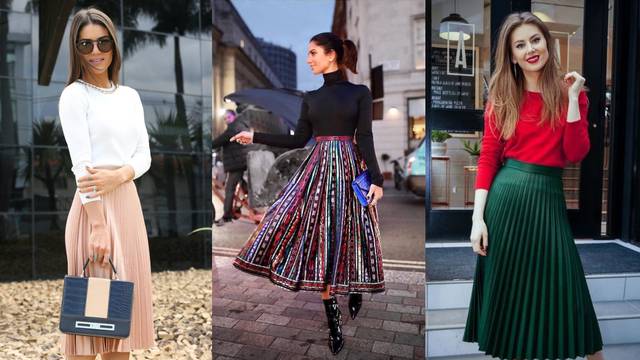 Kreativna i vrlo chic: Plisirana suknja simbol je elegancije još od polovice 19. stoljeća
