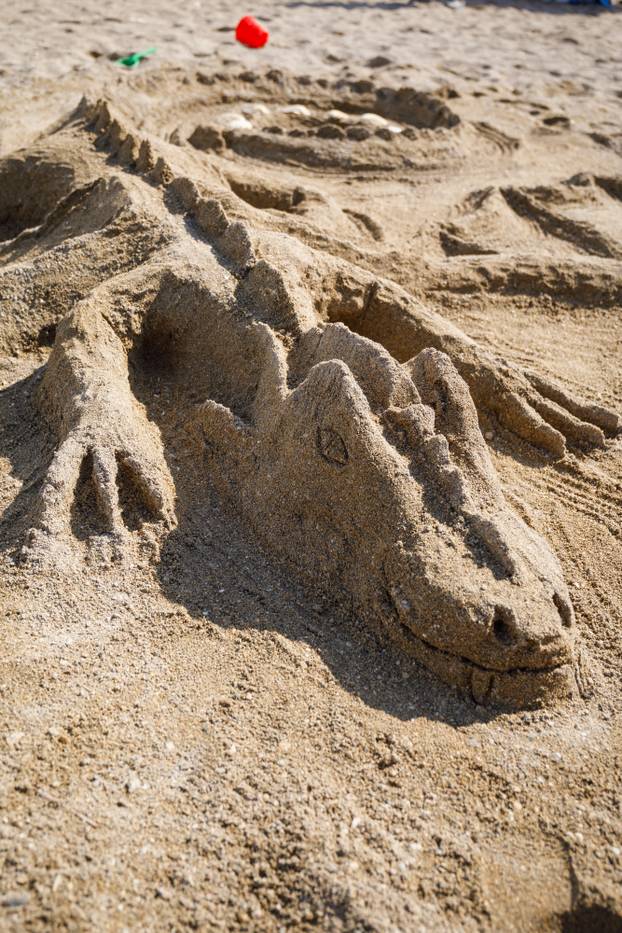 11. Festival pijeska na Kraljičinoj plaži u Ninu
