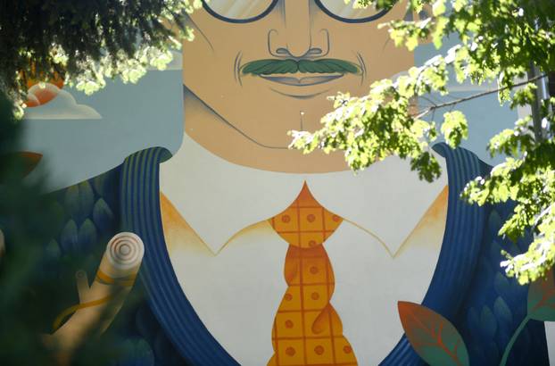 Zagreb: Mural umjetnice Tee Jurišić na OŠ Petra Preradovića