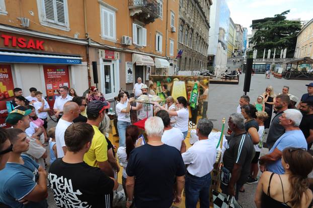 Rijeka: Igra PAN PR Stunt na Korzu