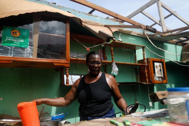Aftermath of Hurricane Melissa, in Jamaica