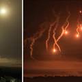 VIDEO Nebo prepuno projektila, odjekuju jake eksplozije: Izrael nastavio s udarima na Gazu...