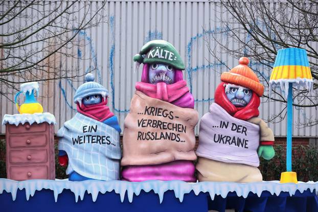 Rose Monday parade in Dusseldorf