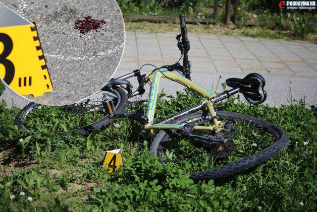 Na ulici tragovi krvi: Naletio na biciklisticu, završila je u bolnici