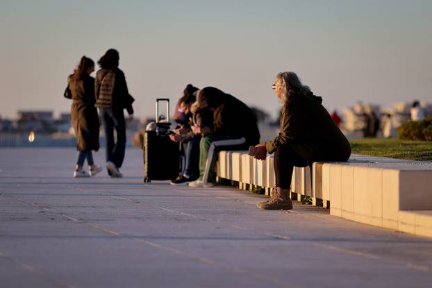 Zadar: Smiraj dana na zadarskoj rivi