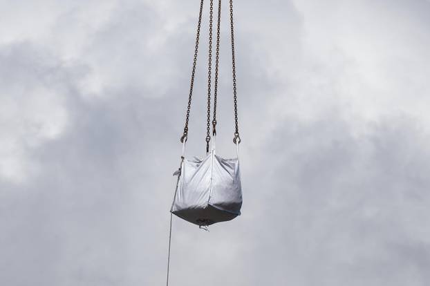 Uklanjanje azbesta s nebodera Vjesnik