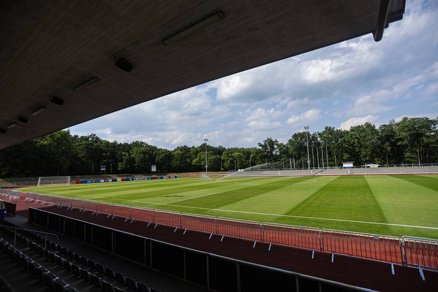 Stadion Volksparkstadion u Neruppinu gdje će se pripremati Hrvatska nogometna reprezentacija