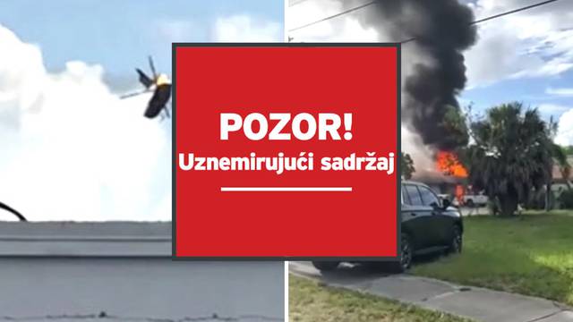 VIDEO Helikopter se srušio na zgradu na Floridi: Okretao se i dimio prije pada, dvoje mrtvih