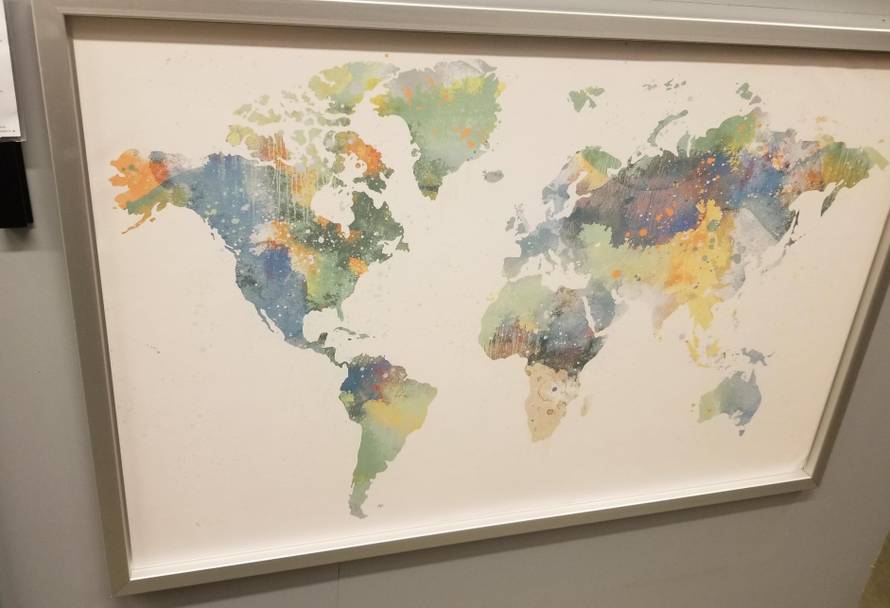 'Gdje je Novi Zeland? Internet se smije karti svijeta iz Ikee