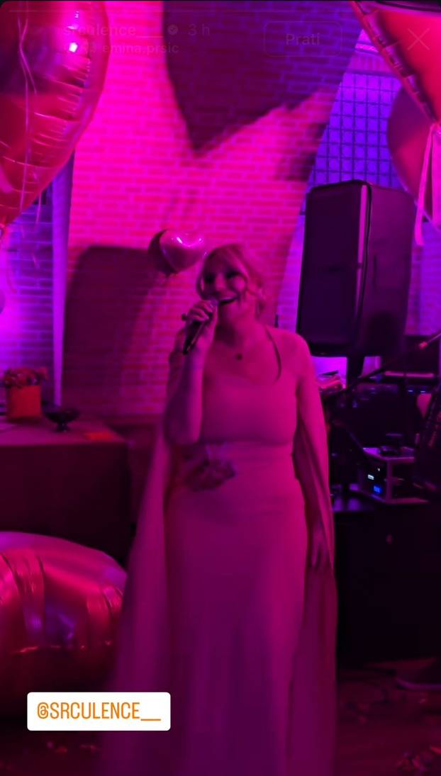 Iva Todorić se primila mikrofona i 'zapalila' feštu: Nema tko nije bio na slavlju Gazdine mezimice