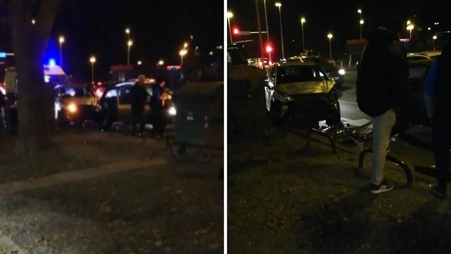 'Auto je bio smrskan': U sudaru dva auta jedan čovjek ozlijeđen
