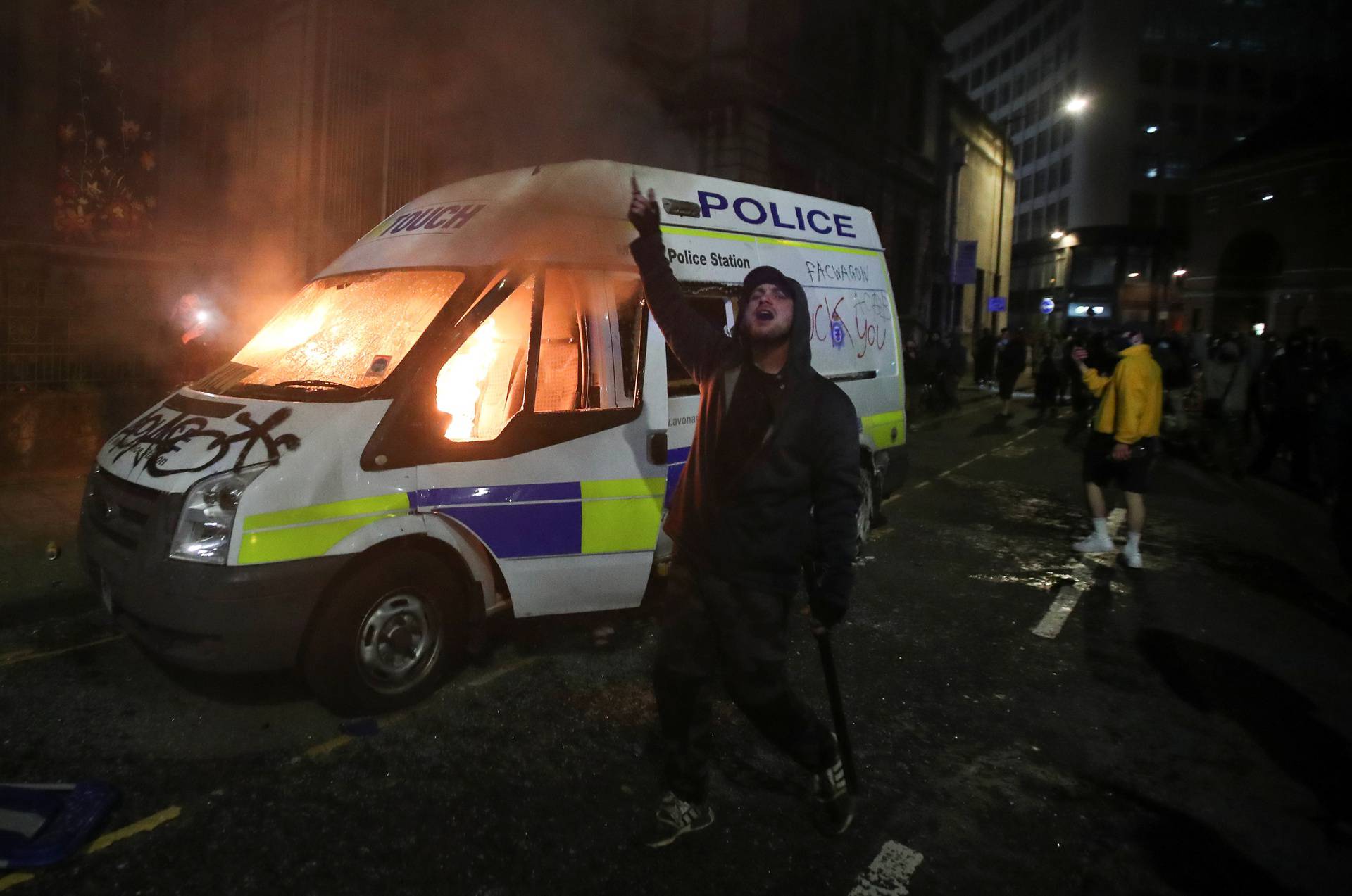 Protest against new proposed policing bill, in Bristol