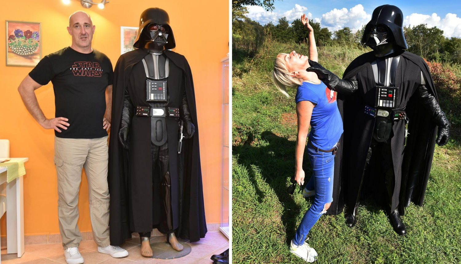 Danju je ugostitelj, noću Darth Vader: 'I ženit ću se u kostimu'