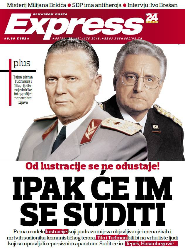 Crveni će ipak na sud: Istina o Tuđmanu i Titovim zločinima