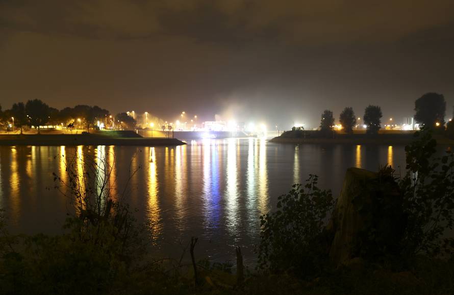 Smoke rises from the factory of chemicals giant BASF in Ludwigshafen