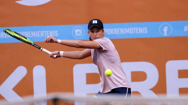 Osijek: Hrvatski Premier Tenis, Lea Bošković - Tereza Mrdeža