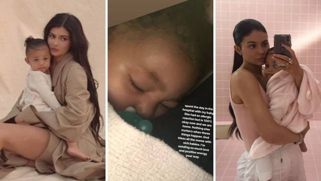 Kylie Jenner je provela dan u bolnici: Malena je imala alergiju