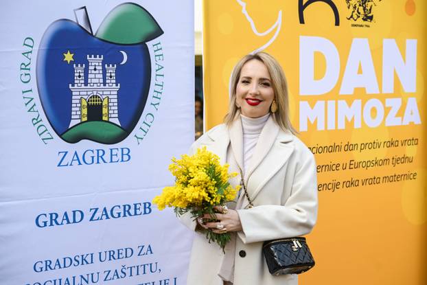 Zagreb: 19. Dan mimoza obilježen na Cvjetnom trgu