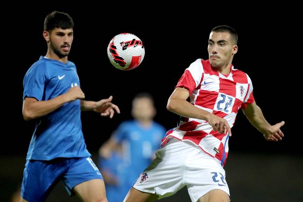 Velika Gorica: Kvalifikacije za U21 Europsko prvenstvo, Hrvatska Azerbajdžan