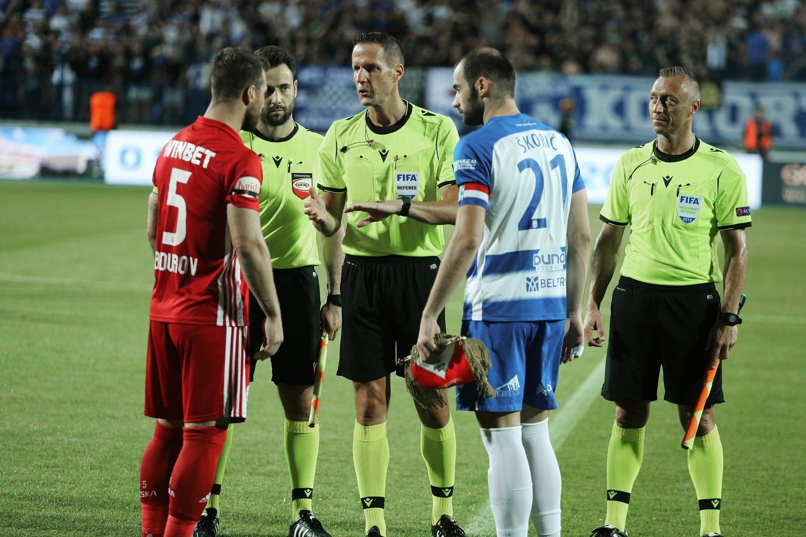 Osijek: Uzvratni susret 2. pretkola UEFA Europske lige izmeÄu Osijeka i CSKA Sofije