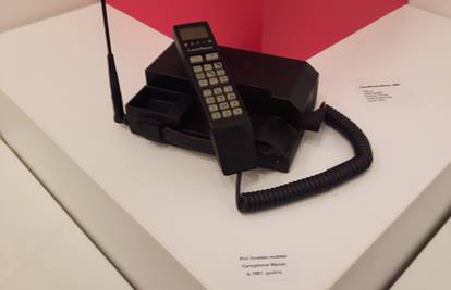 Daleko smo dogurali: Ovo je bio prvi mobitel u Hrvatskoj 1991.