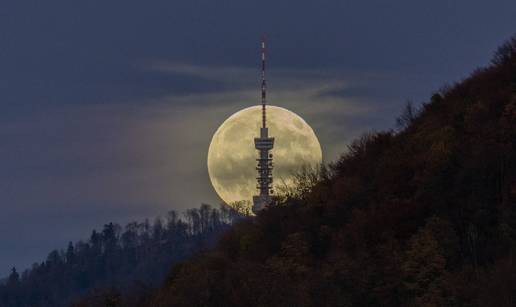 FOTO Pun mjesec na nebu širom Hrvatske: Pogledajte fotografije