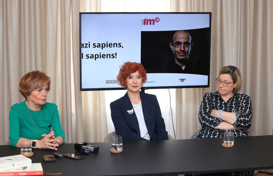 Zagreb: Konferencija za medije povodom dolaska jednog od najutjecajnijih svjetskih mislilaca današnjice, Yuvala Noaha Hararija 