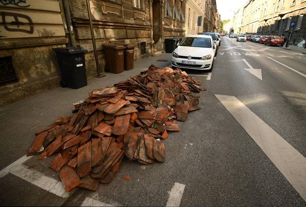 Zagreb: Gradske ulice pune građevinskog materijala i otpada