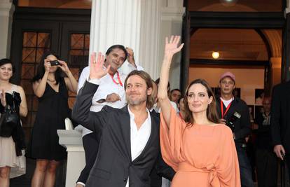 Angelina i Brad Pitt izazvali su euforiju na festivalu u Sarajevu