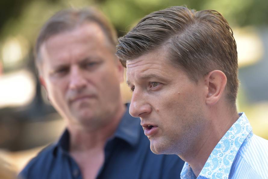 Zadar: Ministar financija MariÄ dao izjavu za medije o poreznoj reformi