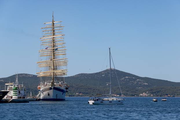 Zadar: Jedrenjak Royal Clipper na Pozdravu suncu