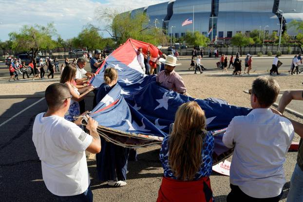 Memorial service for slain conservative commentator Kirk in Glendale