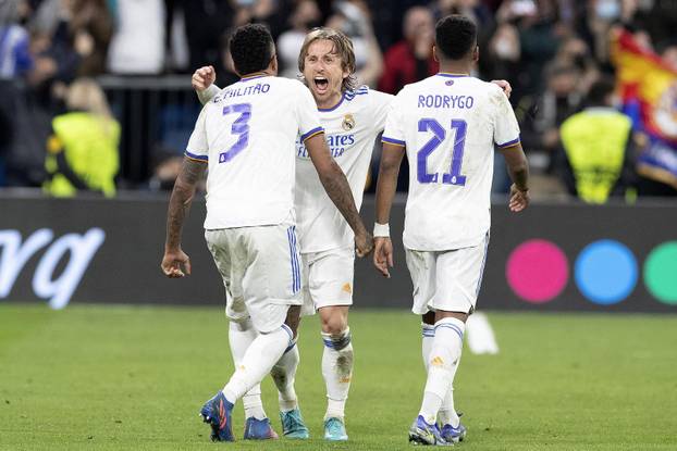 REAL MADRID v PARIS SAINT-GERMAIN. CHAMPIONS LEAGUE 2021/2022. ROUND OF 16 2ND LEG.