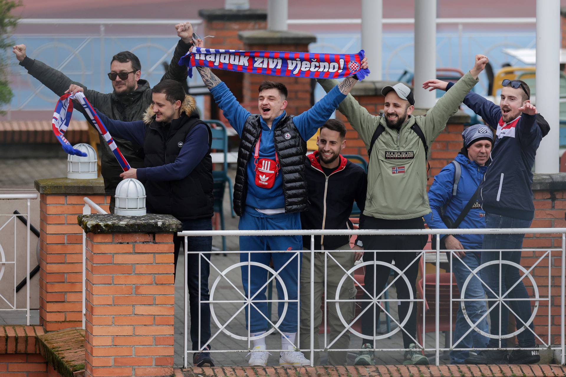 Nyon: Trening nogometaša Hajduka uo?i sutrašnje  polufinalne utakmice Lige prvaka mladih 