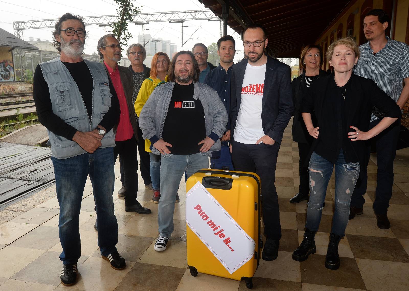 Zagreb: Konferencija za medije koalicije pod nazivom "Pun nam je kufer"