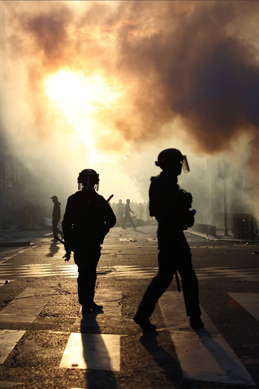 Nationwide protests in France against the cost of living