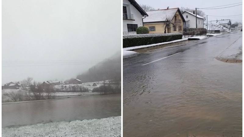 Rijeka Bednja raste i izlijeva se: Proglasili su pripremno stanje!